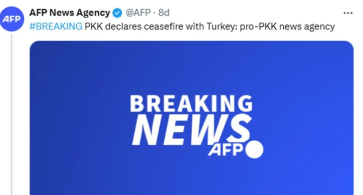 Ateşkes ilanı dünya basınında! Teröristbaşı Abdullah Öcalan çağrı yapmış, PKK'dan yanıt gelmişti... G2