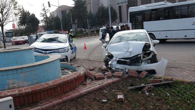 Kilis'te kaza: 2'si polis, 3 yaralı