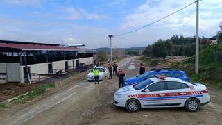 Jandarma cayrokopter ile havadan denetledi