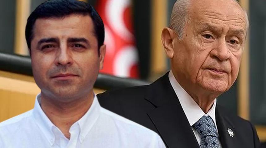 Son dakika... MHP lideri Bahçeli'den cezaevindeki Demirtaş'a telefon