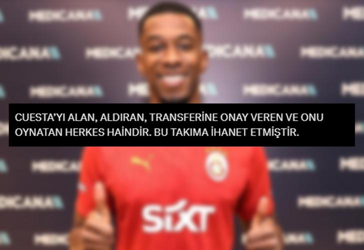 Galatasaray'ın yeni transferi Cuesta'nın performansı ortalığı karıştı! Taraftar ayaklanmış durumda... "Hemen sözleşmesini feshedin" G3