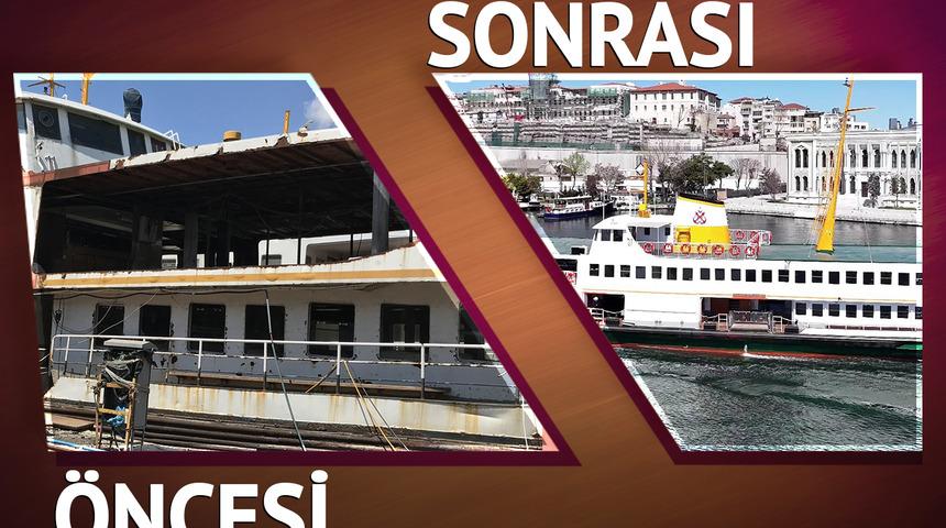 İstanbul Büyükşehir Belediyesi duyurdu! Yıllardır kaderine terk edilmiş İsmail Hakkı Durusu Vapuru restore edildi