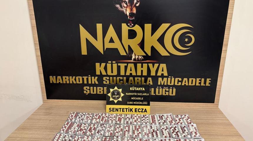 Kütahya'da evinde uyuşturucu bulunan şüpheli tutuklandı