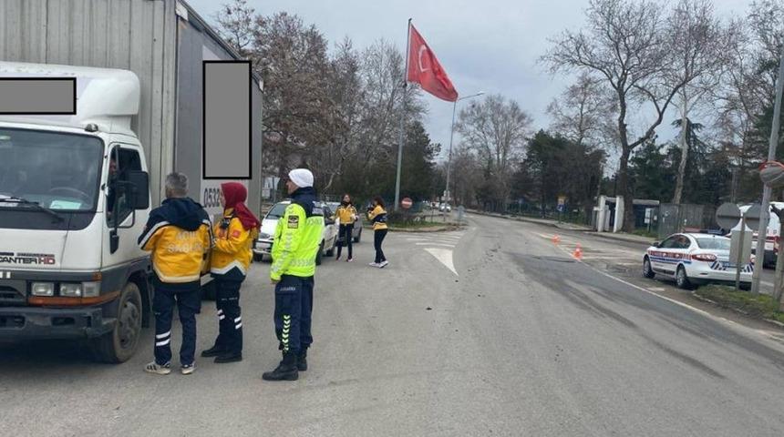 Kırklareli'nde 307 sürücü hakkında işlem yapıldı