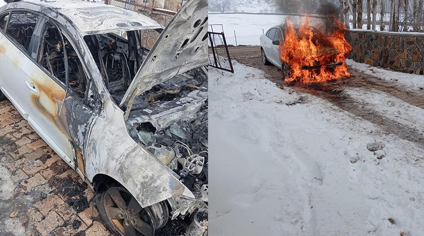 Bitlis'te feci olay! Depoyu ısıtmak isterken aracını yaktı: "Bakmak ile yükümlü olduğum hastalarım var"