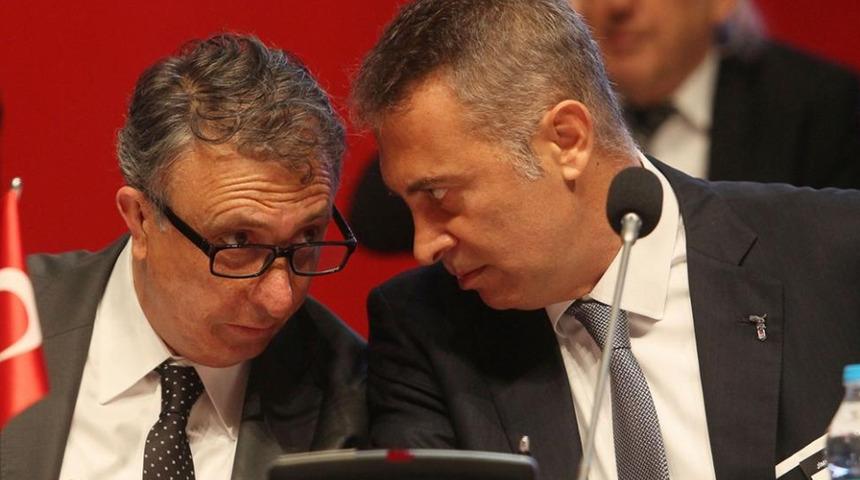 Beşiktaş'ın eski başkanları birbirine girdi! Fikret Orman'dan Ahmet Nur Çebi'ye: Beşiktaş'ın yakasından düş...