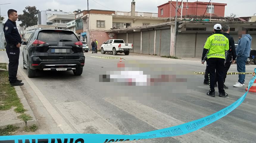 Yer: Adana! Cipin çarptığı yaşlı adam hayatını kaybetti