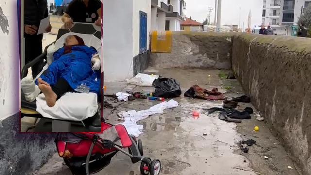 İftara yemek yetiştireyim derken canından oluyordu! Perde tutuştu, mutfağın camı patladı