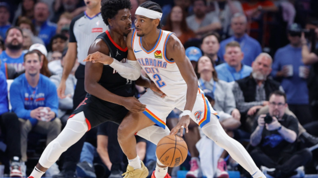 NBA'de Thunder, Rockets'ı mağlup etti!