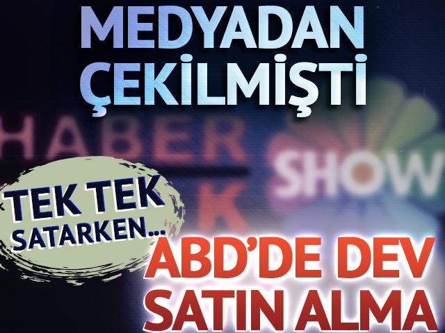 Medyadan çekilmişti! Ciner'den ABD'de dev satın alma