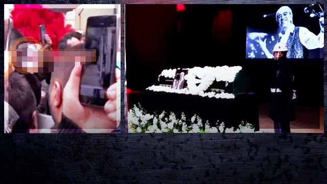 Edip Akbayram'ın cenazesinde tepki çeken anlar! Selfi yarışına girdiler 