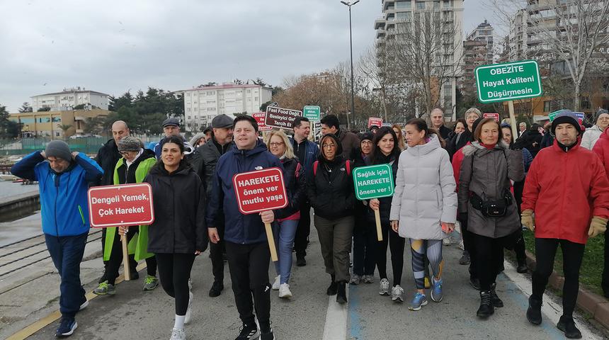 Bugün Dünya Obezite günü: Kadıköy halkı farkındalık için yürüdü… 
