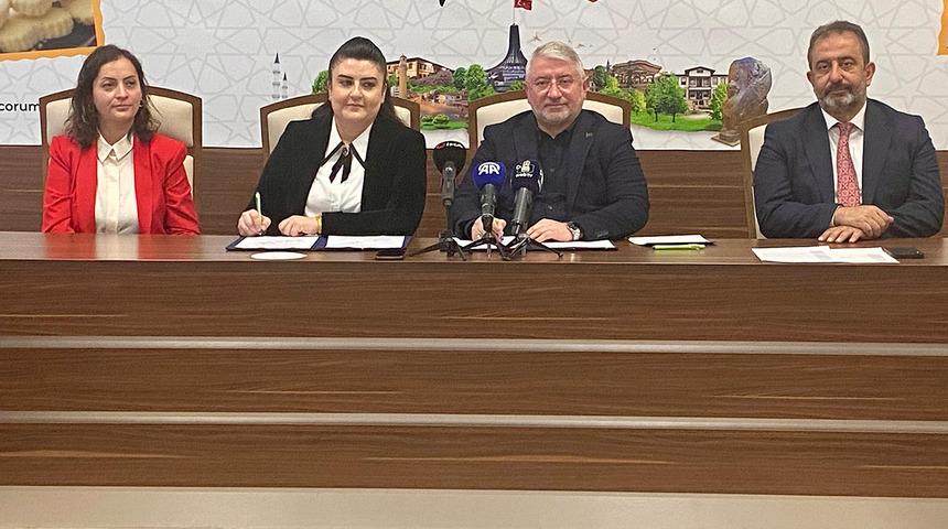 Çorum'un geleneksel lezzetleri için proje imzalandı! Şehrin geleneksel lezzetleri korunarak üretim arttırılacak