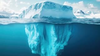 Dünyanın en büyük buzdağı Atlantik'te karaya oturdu