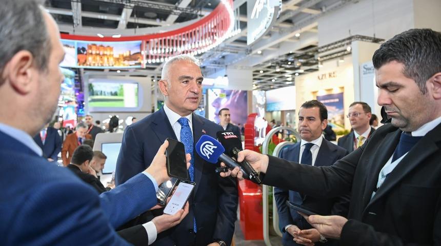 Kültür ve Turizm Bakanı Ersoy: Türkiye, turizmde rekorlarla yoluna devam ediyor