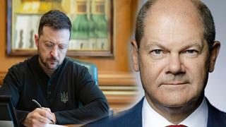 Zelenskiy ile Scholz arasında kritik görüşme