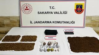Sakarya'da jandarma ekiplerinden uyuşturucu operasyonu: 2 tutuklama