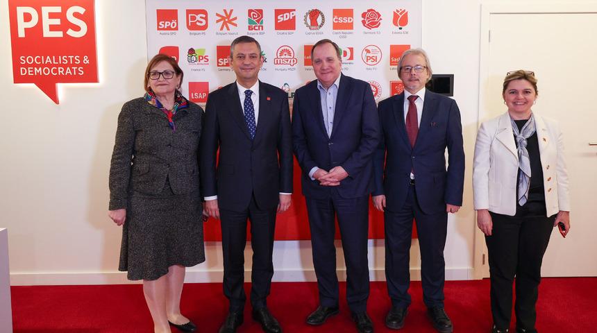 CHP Genel Başkanı Özgür Özel Brüksel'de temaslarda bulundu