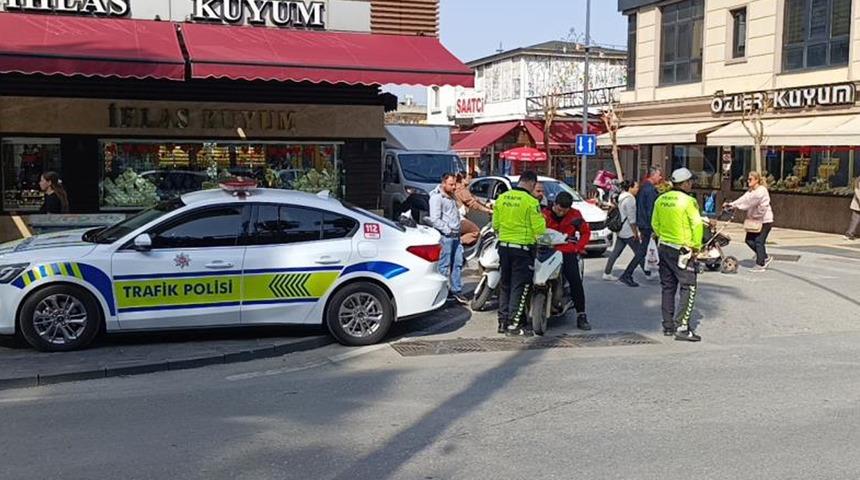 Manavgat'ta denetim! 102 motosikletliye para cezası