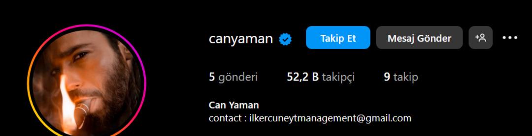 11 milyonluk hesabını silmişti! Can Yaman geri döndü takipçi sayısı şoke etti 2