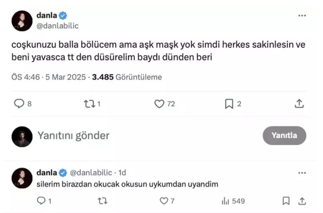  Genç futbolcu ile aşk yaşıyor  denmişti... Danla Bilic sessizliğini bozdu 3