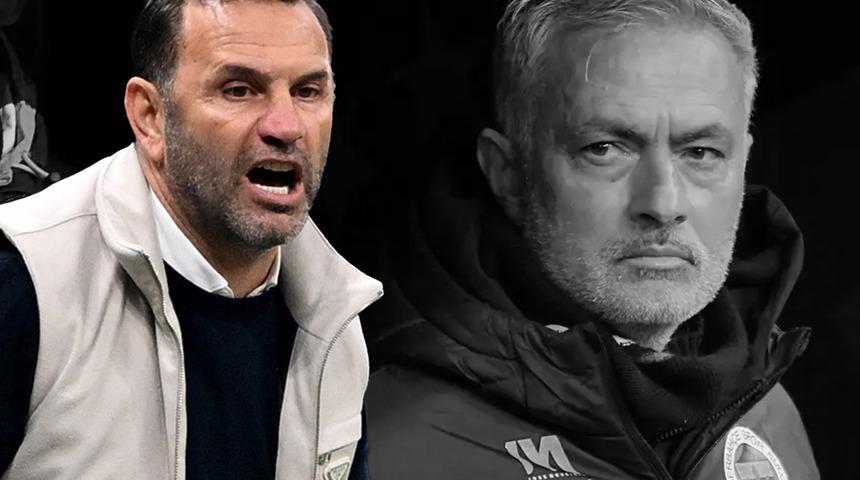 Jose Mourinho ile Okan Buruk arasında gerilim bitmiyor! Mourinho bu kez daha sert konuştu! "Onun seviyesine inemem"