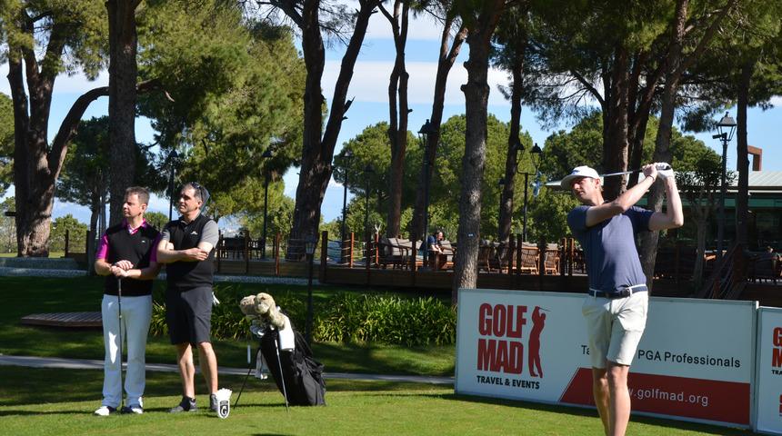 İlk raunt bugün start aldı! 31'inci Golf Mad Pro-Am Turnuvası heyecanla başladı