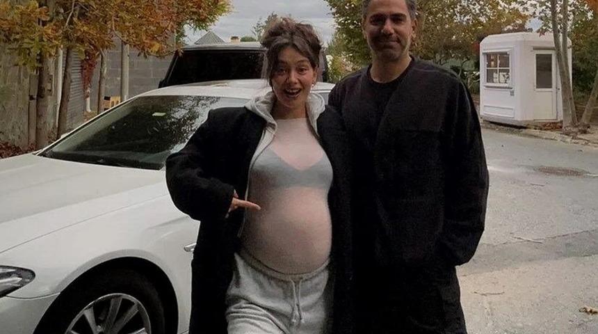 Neslihan Atagül ve Kadir Doğulu'nun bebekleri oldu! Neslihan Atagül doğum yaptı