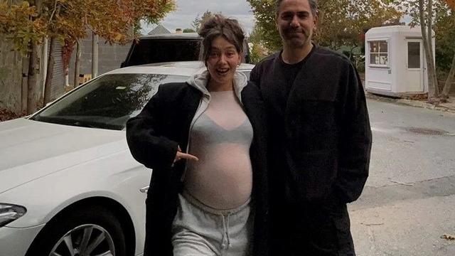 Neslihan Atagül ve Kadir Doğulu'nun bebekleri oldu! Neslihan Atagül doğum yaptı