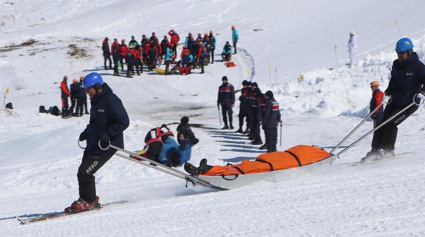 AFAD’dan Erzurum'da ‘2025 Kış Saha Tatbikatı’
