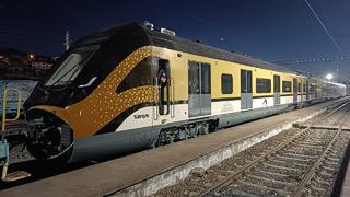 Yerli tren seti, Gaziantep’te raylara indi