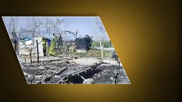 Mersin’de küçük tüp yangın çıkardı: Ateşler etrafa sıçradı çadırlar zarar gördü…