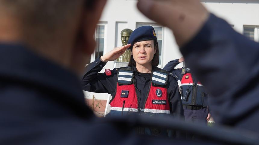 Şehrin güvenliği kadın komutanlara emanet