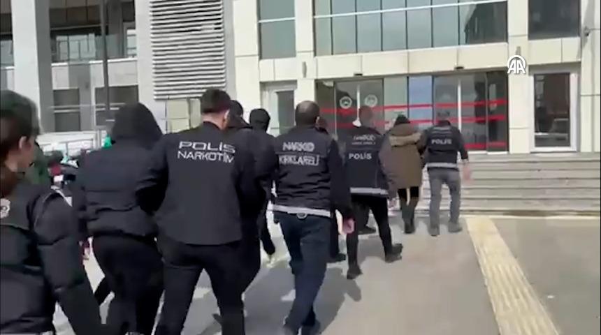 Kırklareli merkezli uyuşturucu operasyonu: 5 kişi tutuklandı