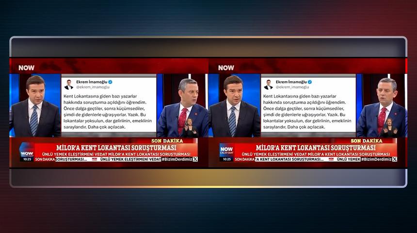 Vedat Milor haberini canlı yayında öğrenen Özgür Özel, şaşkına döndü: "Allah Allah... Allah ıslah etsin. Ne diyeyim?"