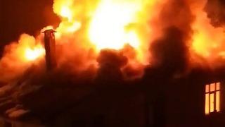 Yer: Ordu! Sobadan çıkan yangında tek katlı ev küle döndü