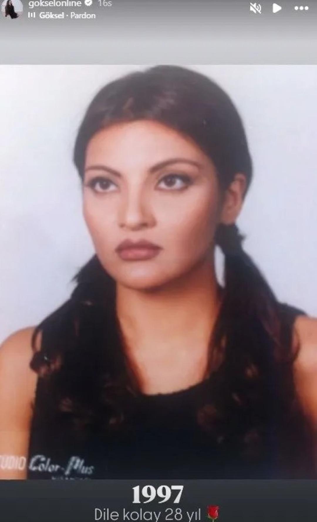 Nostalji paylaşımı olay oldu! Göksel in gençlik haline yorum yağdı 2
