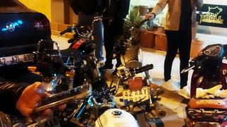 Karapınar'da motosikletler bir bir denetlendi