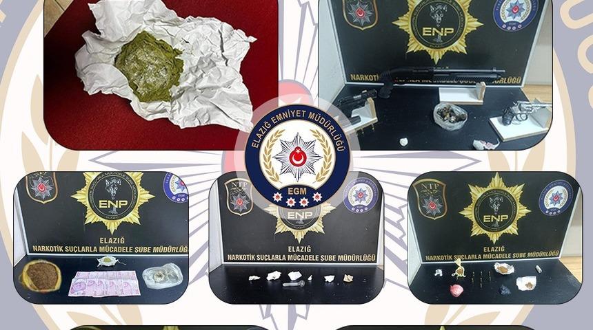 Elazığ’da sokak satıcılarına operasyon: 7 tutuklama