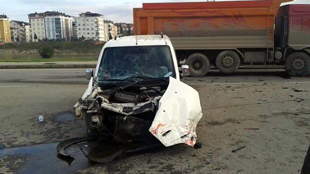 Fatsa’da trafik kazası: 2 yaralı