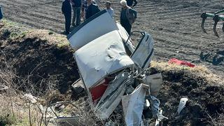 Osmaniye'de katliam gibi kaza! Çarpışıp şarampole devrildiler