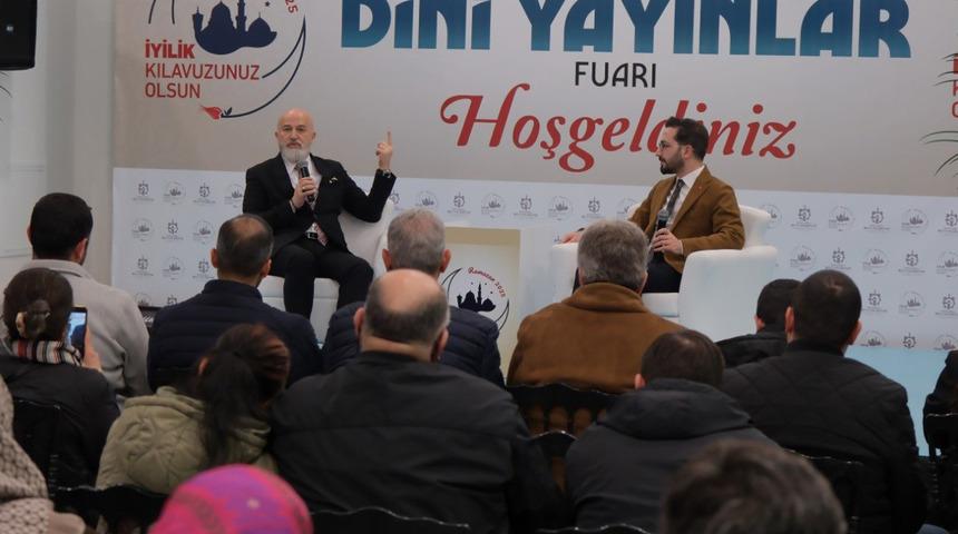 Çay sohbet muhabbet söyleşilerine yoğun katılım: "Ramazan arınma mevsimidir"  
