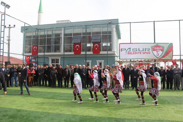 Pasur Belediyespor sosyal tesisleri hizmete girdi