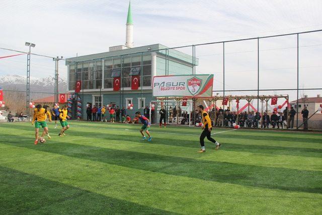 Pasur Belediyespor sosyal tesisleri hizmete girdi