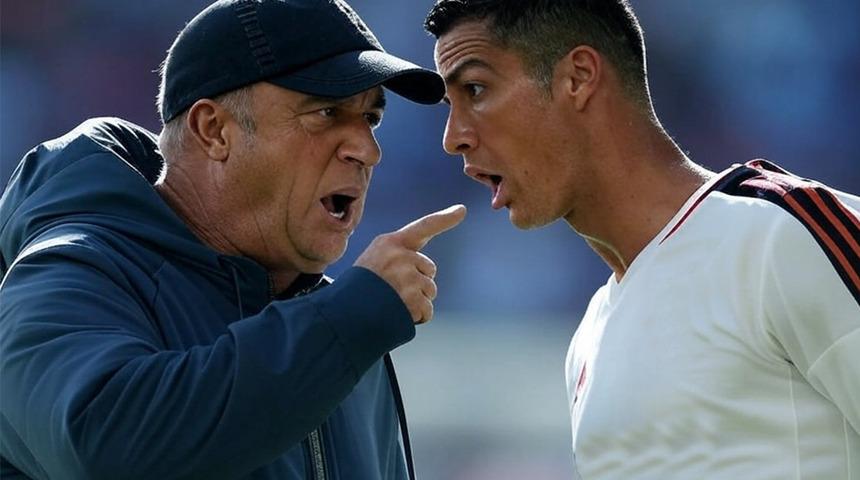 Fatih Terim'in Ronaldo'ya isyanı! Hakemlere büyük tepki... 4 gol 1 kırmızı kart var kazanan yok! Terim ile Ronaldo yenişemedi