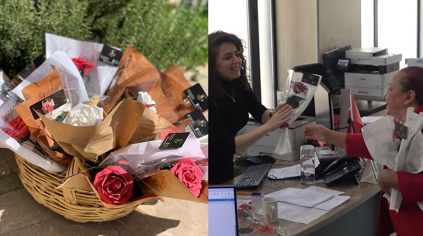 8 Marta özel ziyaretler: “Ev hanımı arkadaşlarımızla ev yapımı çiçekler yapıyoruz”