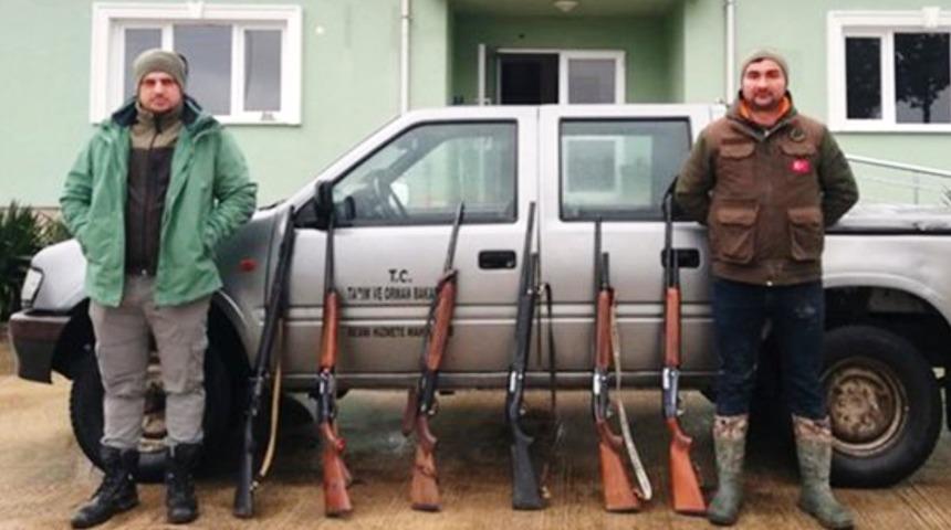 Samsun’da kaçak avcılara geçit yok