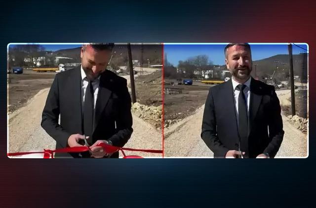Karabük'te AK Partili başkan tek başına köprü açılışı yaptı! Gerekçesi herkesi şaşırttı