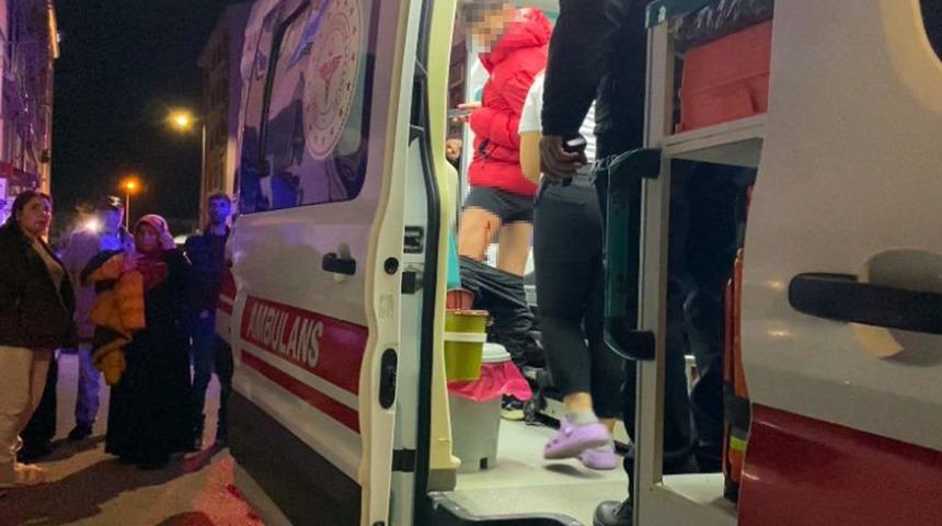 Tartıştığı erkek arkadaşını bıçakladı