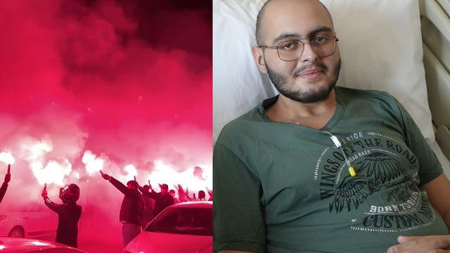 Unutulmaz doğum günü… Kanser mücadelesi veren hastaya Antalyaspor taraftarları meşale yaktı: Moral ve motivasyon olarak bana çok iyi geldi 